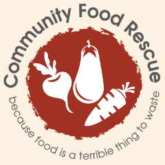 Logo of Community Food Rescue, a program of Manna Food Center